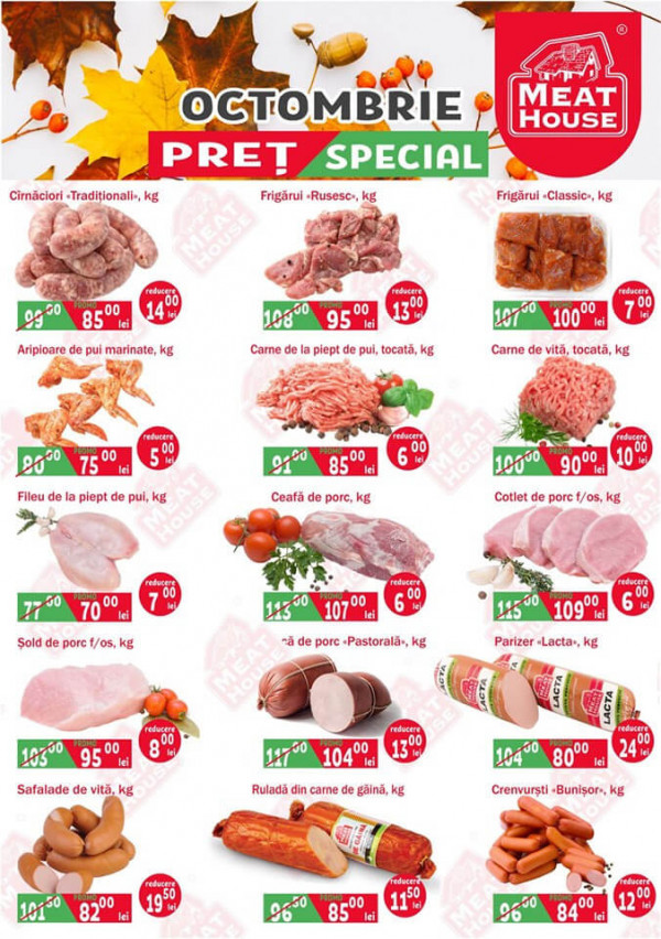 MeatHouse - broșura octombrie