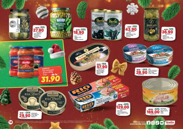 Cataloage Linella: Oferta specială de sărbători - 17-12-2025 - 14-01-2026.