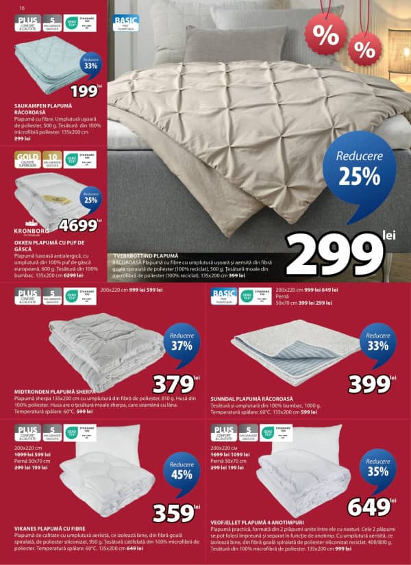 Cataloage JYSK: Oferta lunii iulie - 26-06-2025 - 30-07-2025.