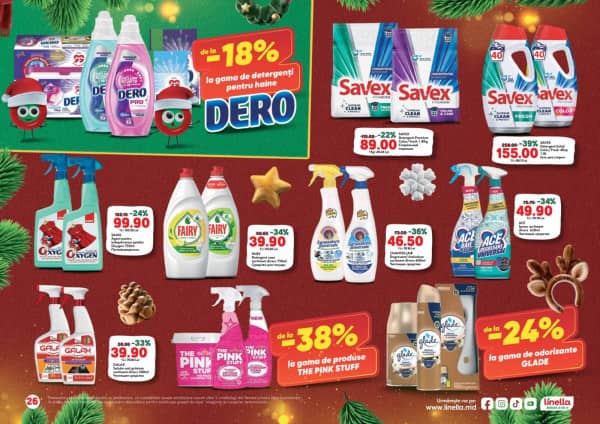 Cataloage Linella: Oferta specială de sărbători - 17-12-2025 - 14-01-2026.