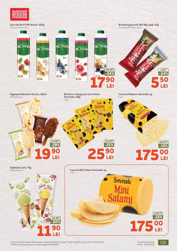 Cataloage Rogob: Oferta lunii septembrie - 11-09-2025 - 24-09-2025.