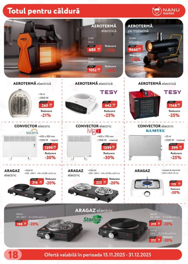 Cataloage Nanu Market: Ofertă promoțională - 15-11-2025 - 31-12-2025.