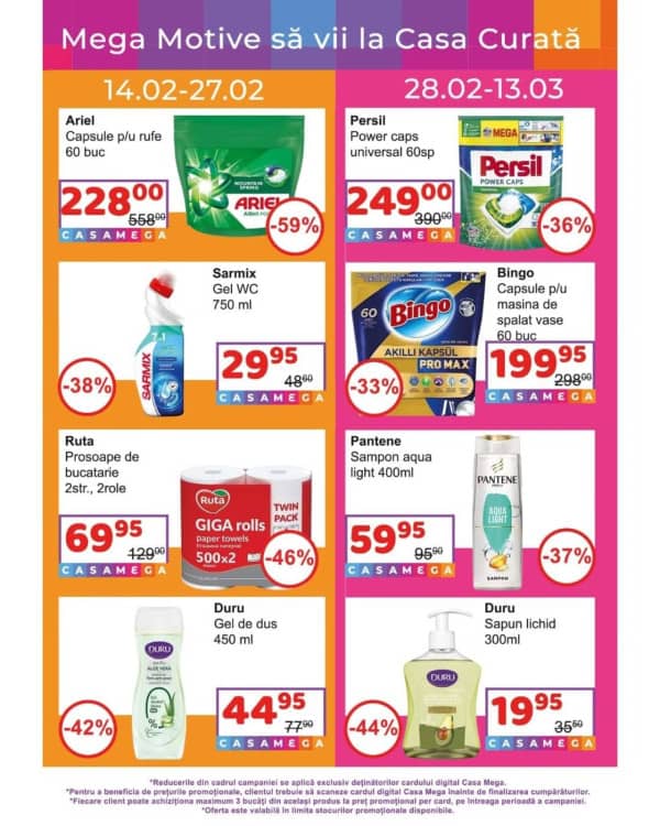 Cataloage Casa Curată: Oferta de primăvară - 21-02-2026 - 13-03-2026.