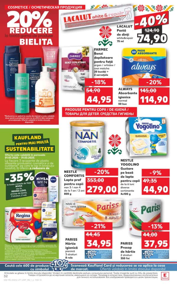 Cataloage Kaufland: Descoperă ofertele din perioada 20.03 - 26.03 - 20-03-2025 - 26-03-2025.