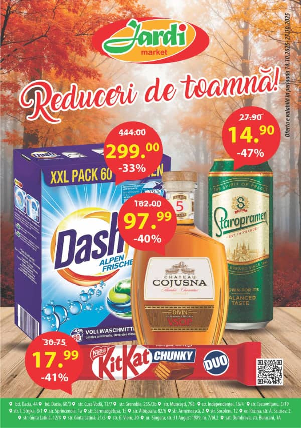 Cataloage Jardi: Reduceri de toamnă - 14-10-2025 - 27-10-2025.