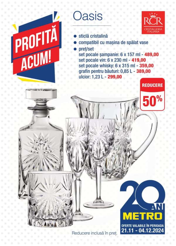 Cataloage Profită acum la METRO! (Nr. 24) - 21-11-2024 - 04-12-2024.