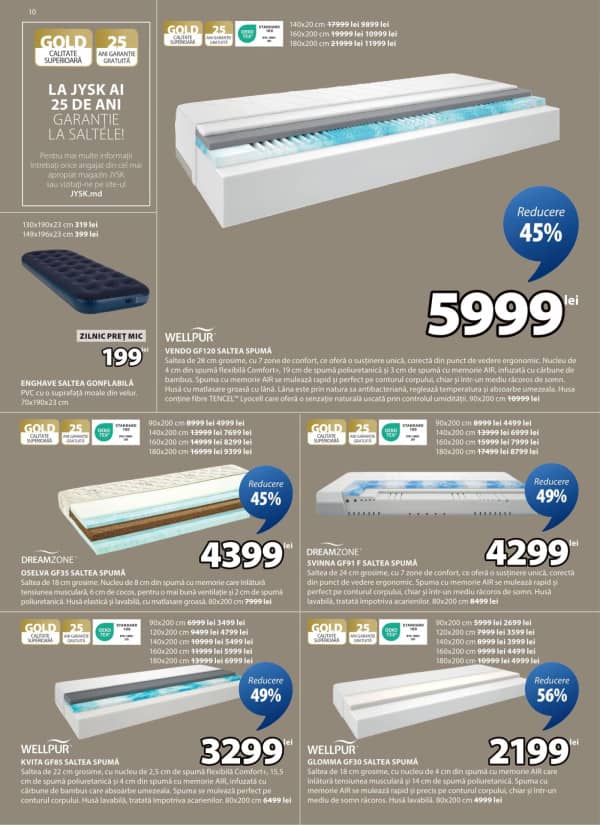Cataloage JYSK: Oferta lunii septembrie - 28-08-2025 - 24-09-2025.