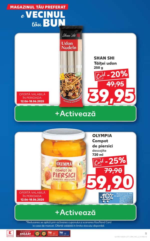 Каталоги Kaufland: откройте для себя предложения недели 12.06 - 18.06 - 12-06-2025 - 18-06-2025.