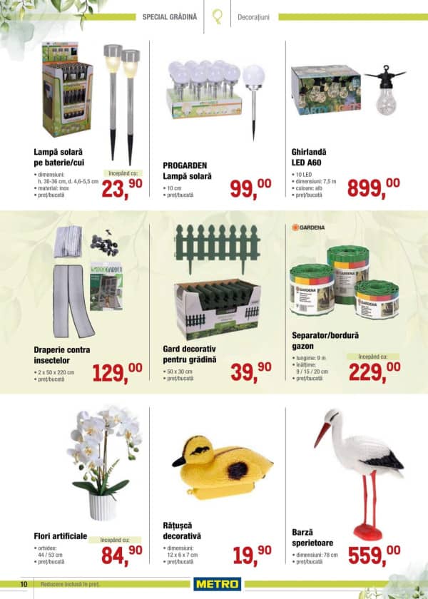 Cataloage METRO: Catalog Special - Grădină (NR. 4) - 19-02-2026 - 18-03-2026.