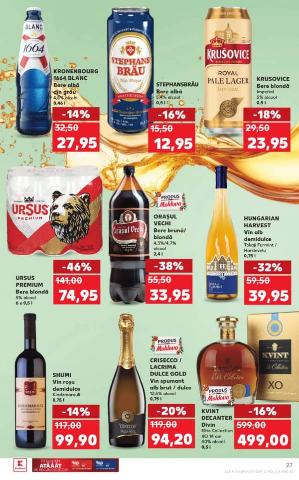 Каталоги Kaufland: откройте для себя предложения недели 23 - 29.04 - 23-04-2026 - 29-04-2026.