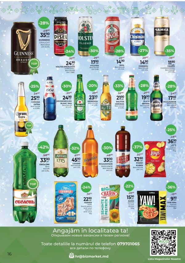 Cataloage Alcomarket: La mulți ani! - 18-12-2025 - 04-01-2026.