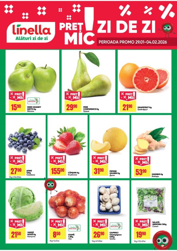 Cataloage Linella: Oferta săptămânii Nr.5 - 29-01-2026 - 04-02-2026.