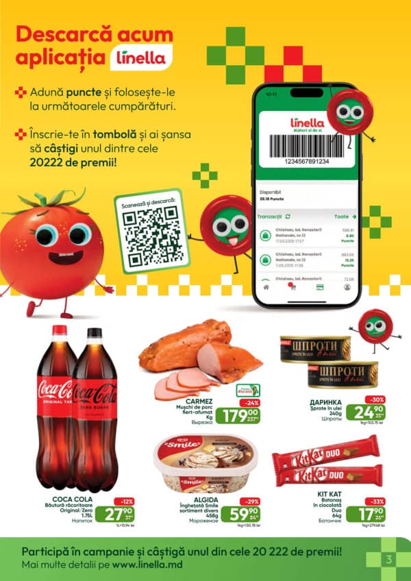 Cataloage Linella: Oferta lunii octombrie - 09-10-2025 - 22-10-2025.
