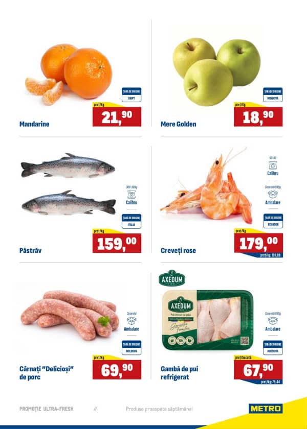 Cataloage Produse proaspete METRO (Nr. 13) - 26-03-2026 - 01-04-2026.