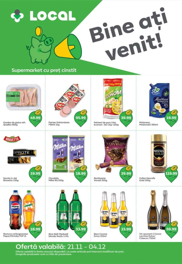 Cataloage Local Discounter: Ofertă finală din această toamnă - 21-11-2024 - 04-12-2024.