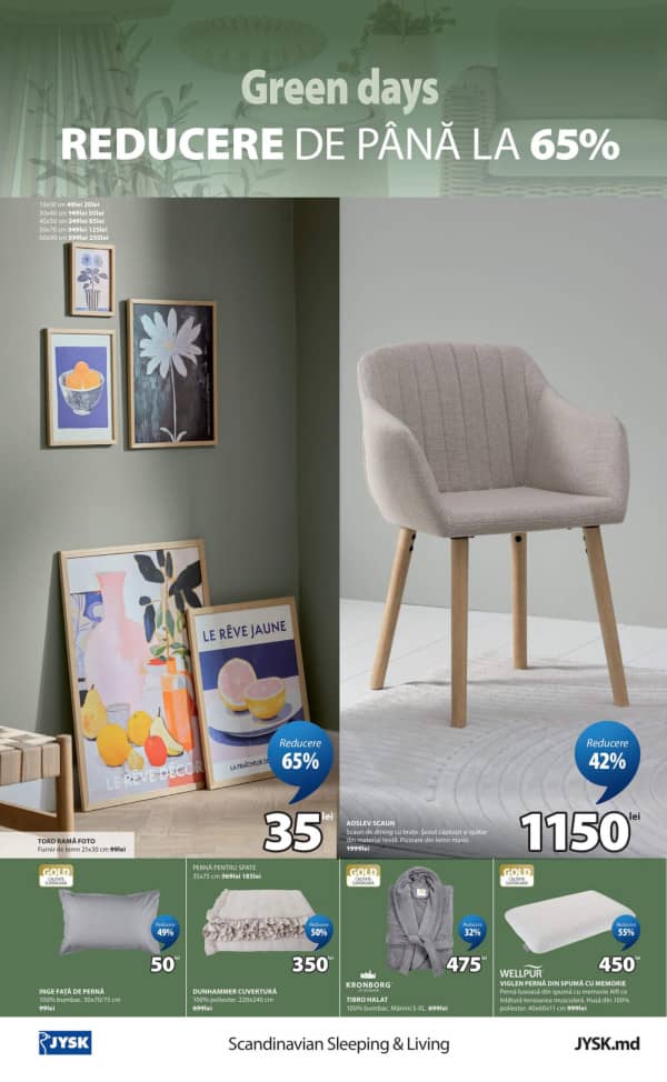 Cataloage JYSK: Green Days - 02-04-2026 - 12-04-2026.