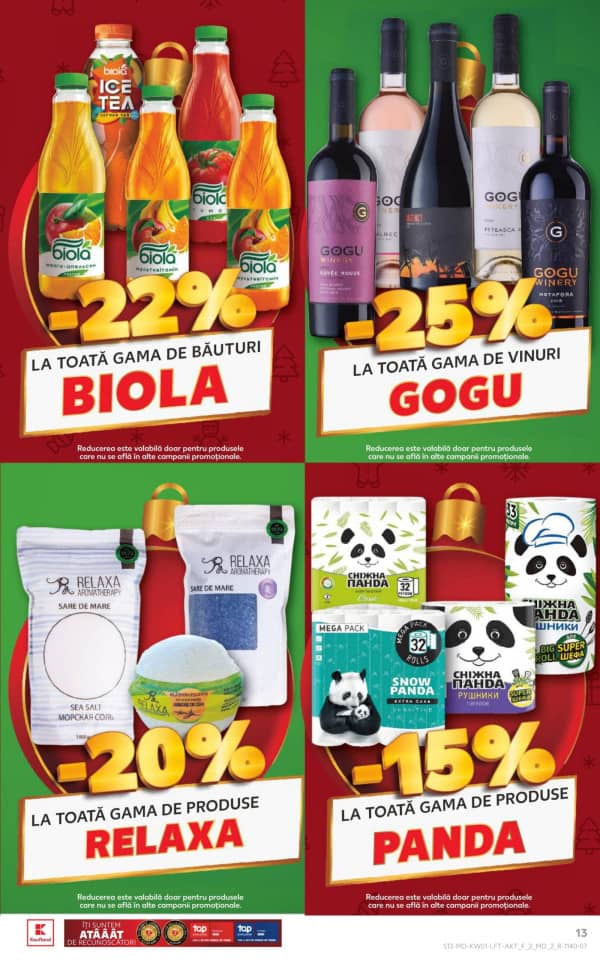 Cataloage Kaufland: Descoperă ofertele din perioada 1.01 - 06.01 - 01-01-2026 - 06-01-2026.