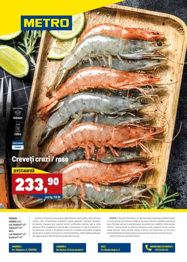 Cataloage Produse proaspete METRO (Nr. 44) - 30-10-2025 - 05-11-2025.