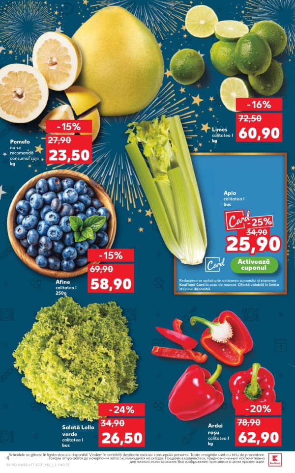 Cataloage Kaufland: Descoperă ofertele din perioada 25.12 - 31.12 - 25-12-2025 - 31-12-2025.