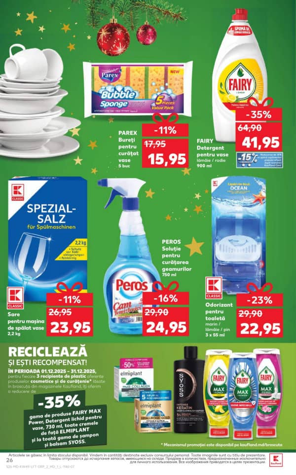 Каталоги Kaufland: откройте для себя предложения недели 4.12 - 10.12 - 04-12-2025 - 10-12-2025.