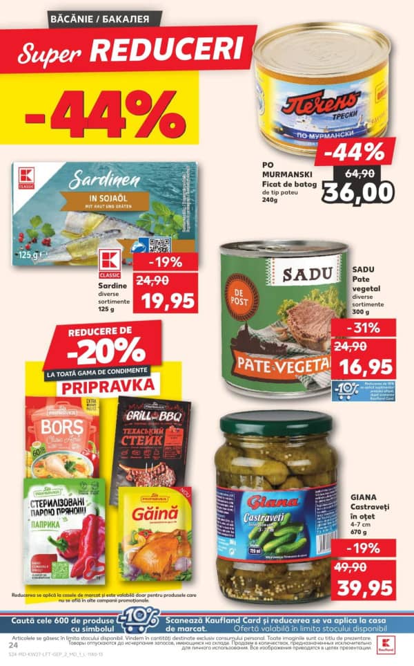 Cataloage Kaufland: Descoperă ofertele din perioada 3.07 - 9.07 - 03-07-2025 - 09-07-2025.