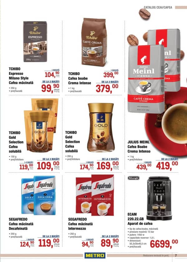 Cataloage METRO: Catalog Special Ceai și Cafea (Nr.21) - 16-10-2025 - 29-10-2025.