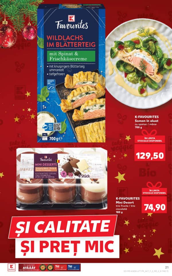 Каталоги Kaufland: откройте для себя предложения недели 11.12 - 17.12 - 11-12-2025 - 17-12-2025.