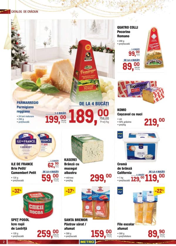 Cataloage METRO: Catalog special de Crăciun - 11-12-2025 - 08-01-2026.