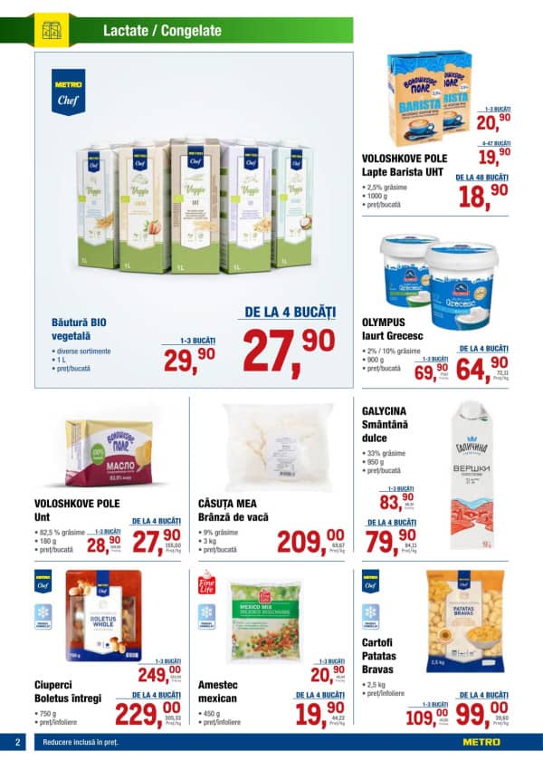 Cataloage Catalog produse alimentare de la METRO (Nr. 5) - 05-03-2026 - 18-03-2026.