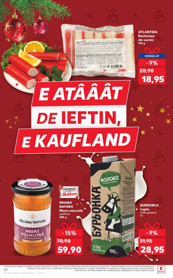 Cataloage Kaufland: Descoperă ofertele din perioada 11.12 - 17.12 - 11-12-2025 - 17-12-2025.