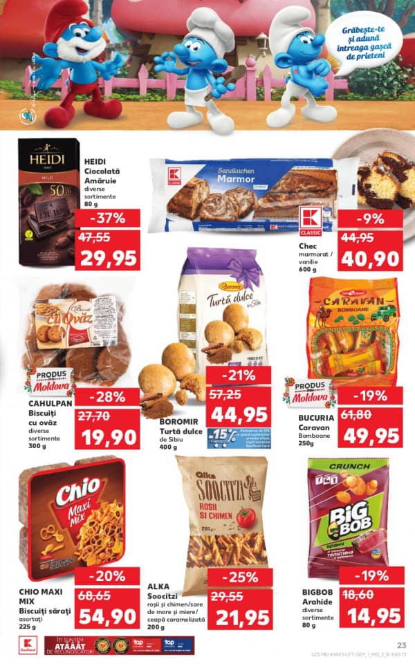 Cataloage Kaufland: Descoperă ofertele din perioada 23.10 - 29.10 - 23-10-2025 - 29-10-2025.