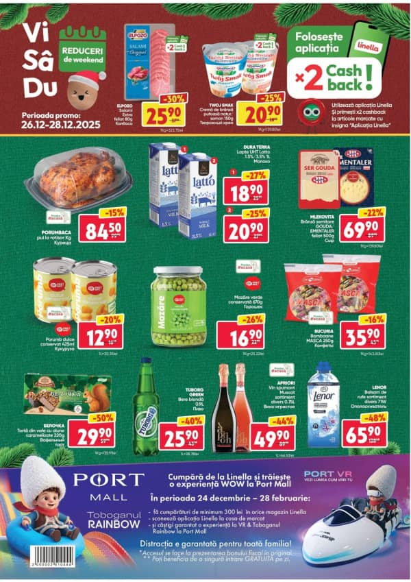 Cataloage Linella: Oferta săptămânii Nr.52 - 25-12-2025 - 31-12-2025.