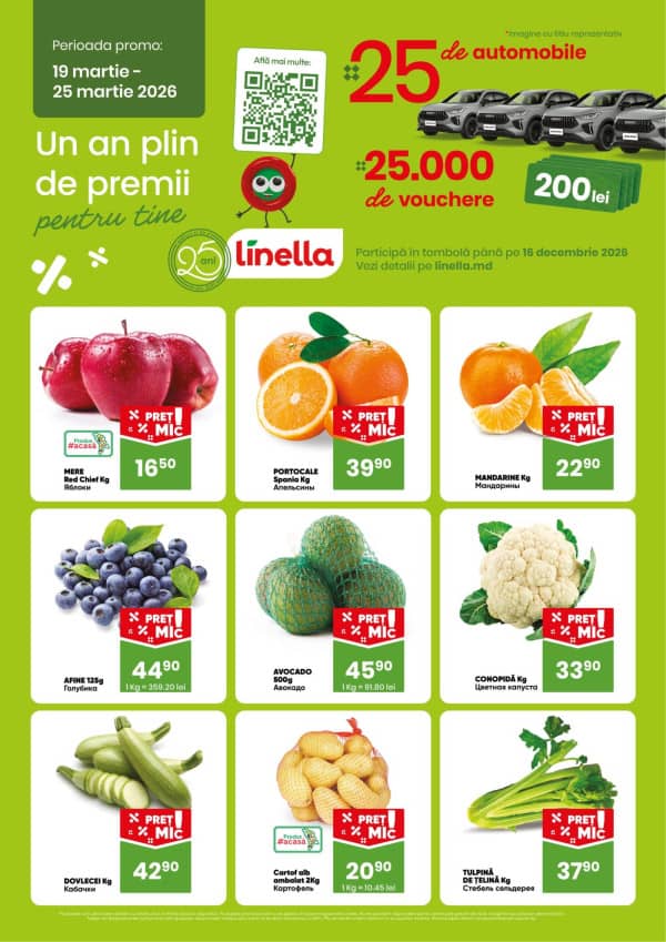 Cataloage Linella: Oferta săptămânii Nr.12 - 19-03-2026 - 25-03-2026.