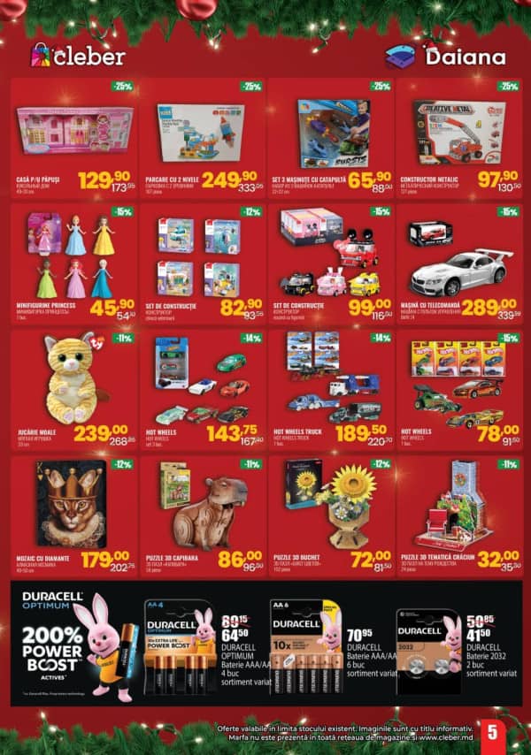 Cataloage Cleber: Oferte speciale de sărbători! - 01-12-2025 - 14-01-2026.