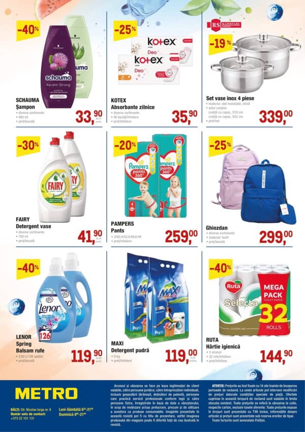 Cataloage METRO: Oferta lunii august - 01-08-2025 - 31-08-2025.