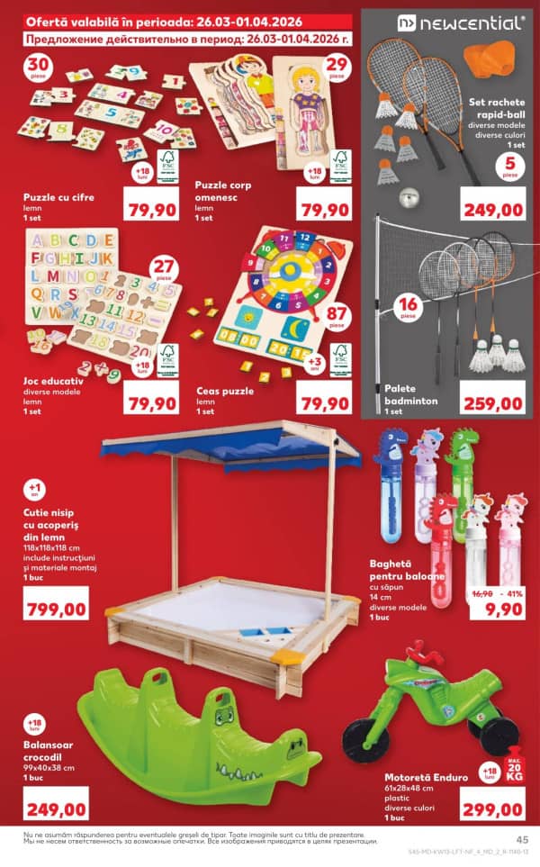 Cataloage Kaufland: Descoperă ofertele din perioada 26 - 1.04 - 26-03-2026 - 01-04-2026.