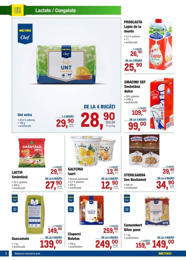 Cataloage Catalog produse alimentare de la METRO (Nr. 3) - 05-02-2026 - 18-02-2026.