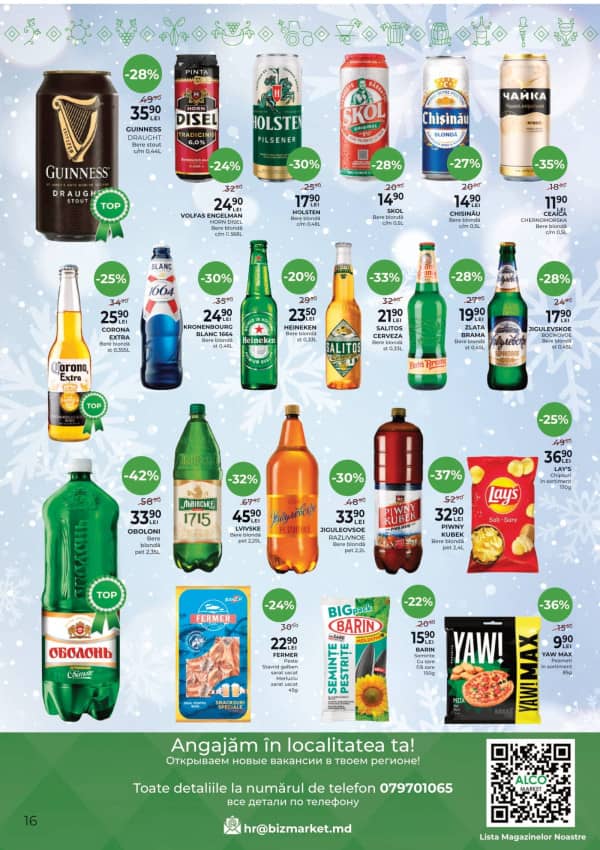 Cataloage Alcomarket: La mulți ani! - 18-12-2025 - 04-01-2026.