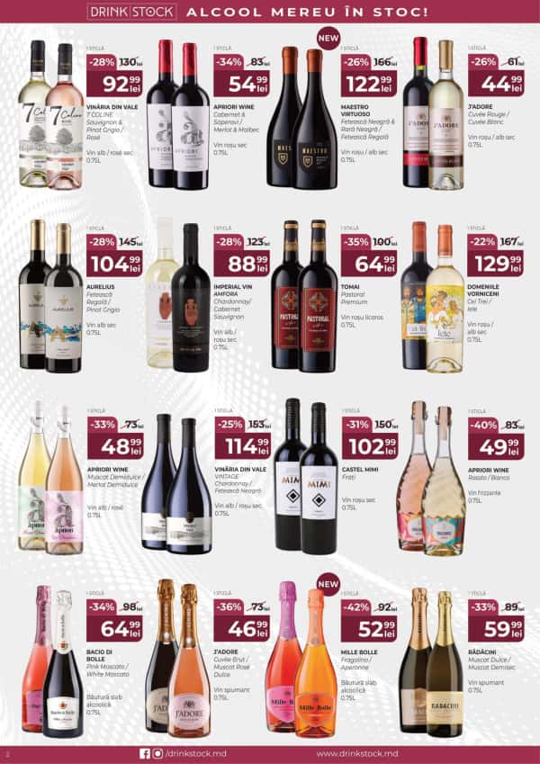 Cataloage Drink Stock: Promoțiile lunii aprilie - 01-04-2025 - 15-05-2025.