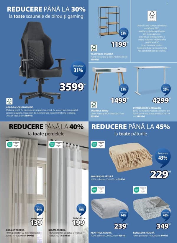 Cataloage JYSK: Oferta săptămânii - 16-10-2025 - 22-10-2025.