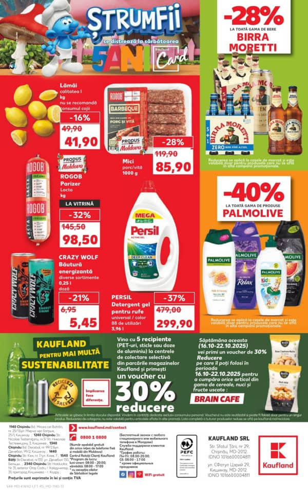 Cataloage Kaufland: Descoperă ofertele din perioada 16.10 - 22.10 - 16-10-2025 - 22-10-2025.