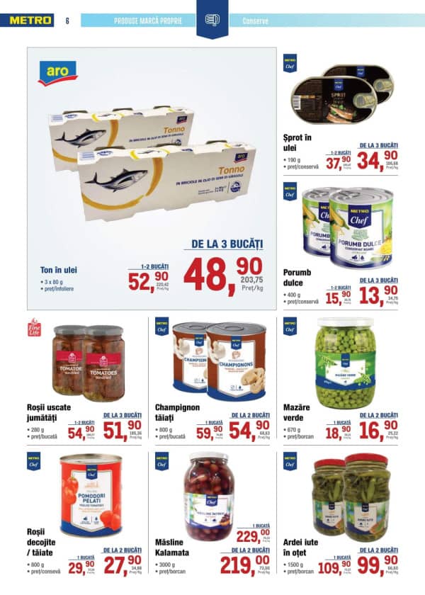 Cataloage METRO: Produse marcă proprie (NR. 17) - 04-09-2025 - 17-09-2025.