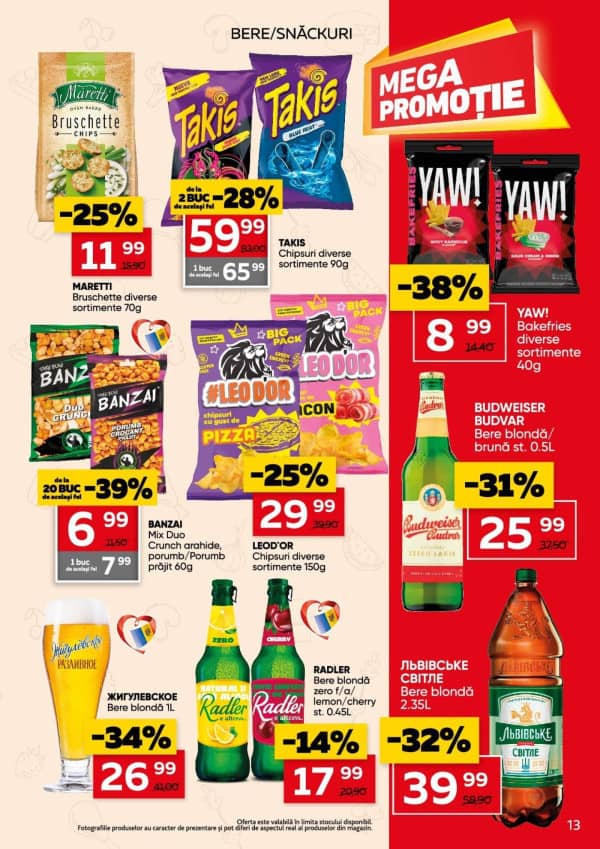 Cataloage Slavena: Oferta lunii noiembrie - 05-11-2025 - 18-11-2025.