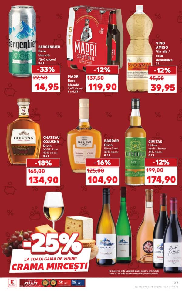 Cataloage Kaufland: Descoperă ofertele din perioada 26 - 1.04 - 26-03-2026 - 01-04-2026.
