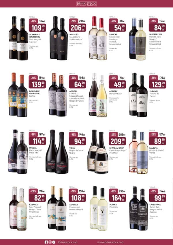 Cataloage Drink Stock: Promoțiile lunii aprilie - 01-04-2026 - 30-04-2026.