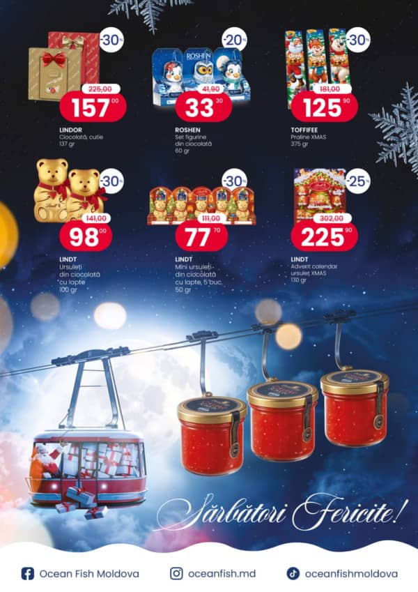 Каталоги Ocean Fish: Праздничный буклет - 01-12-2025 - 08-01-2026.