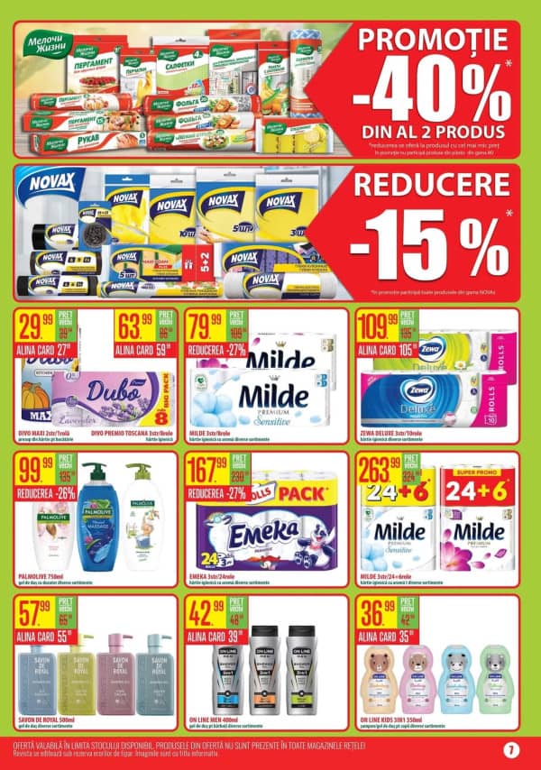 Cataloage Alina Cosmetics: Oferta lunii noiembrie - 03-11-2025 - 30-11-2025.