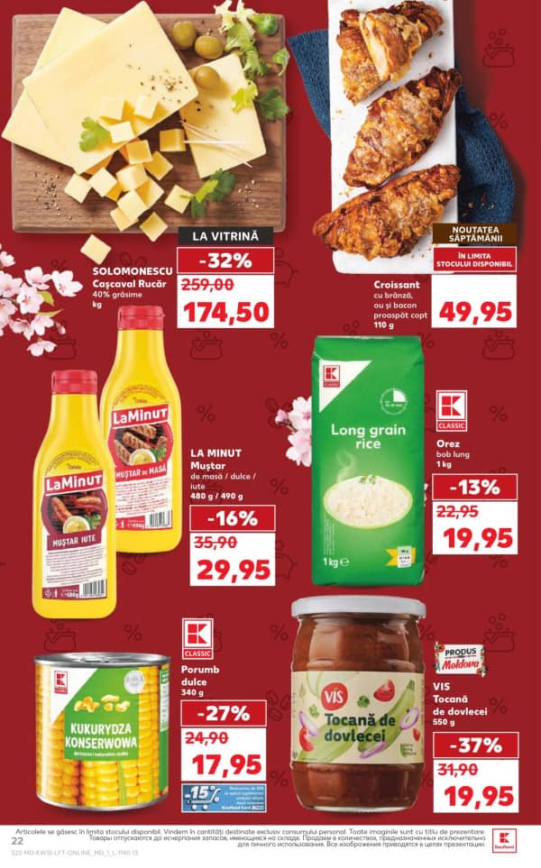 Cataloage Kaufland: Descoperă ofertele din perioada 19 - 25.03 - 19-03-2026 - 25-03-2026.