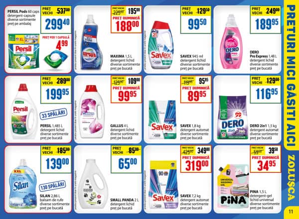 Cataloage Zolușca: Reduceri de toamnă - 14-11-2025 - 10-12-2025.