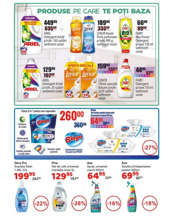 Cataloage Casa Curată: Reducerile lunii martie - 14-03-2026 - 01-04-2026.